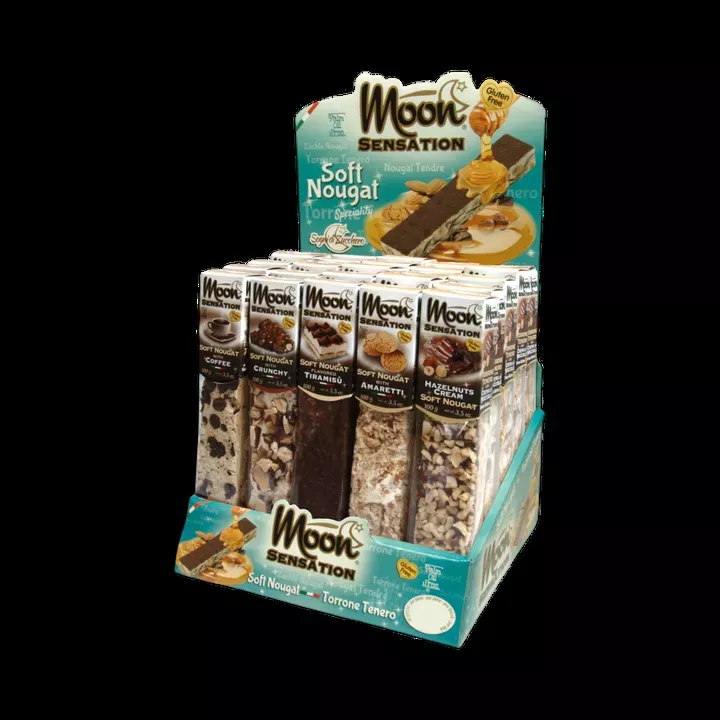 “Speciality'' soft nougat 100g stick, (display/ 25pc)