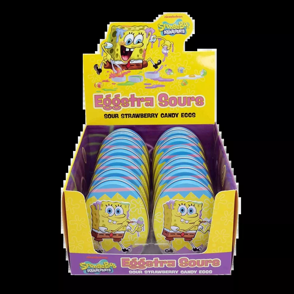 SpongeBob Eggstra Sours 1.2 oz Tins