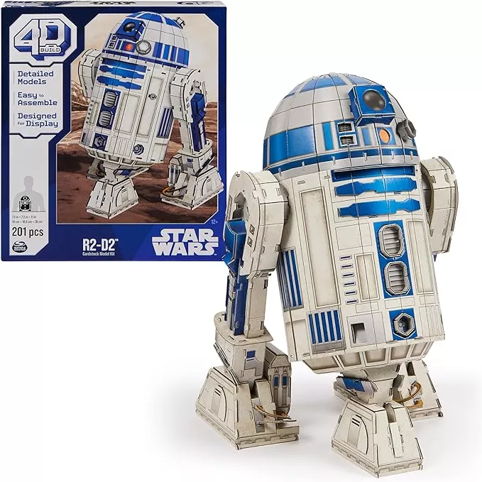 Star Wars R2-D2 3D Cardstock Model Kit (DISC)