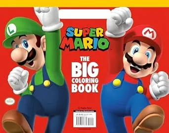 Super Mario: The BIG Coloring Book