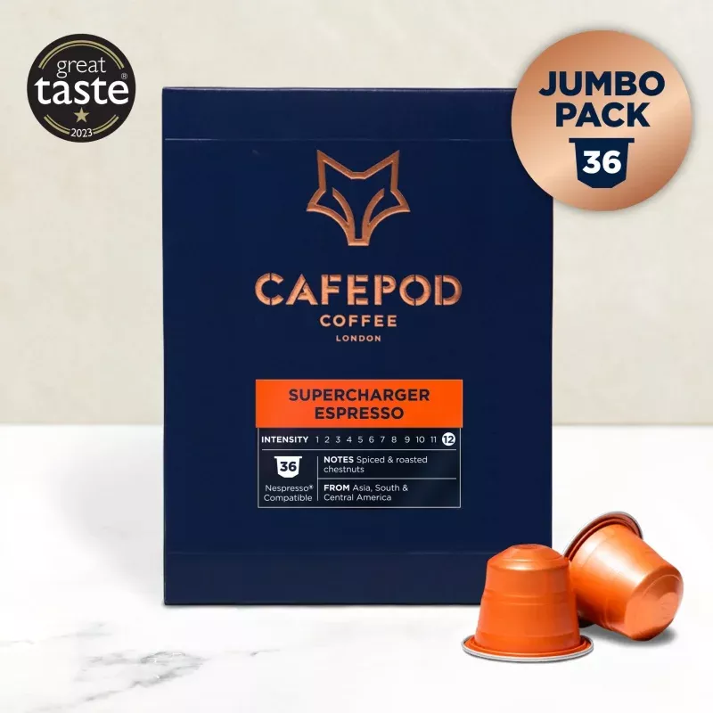 Supercharger Espresso 36 Pod Pack b2b