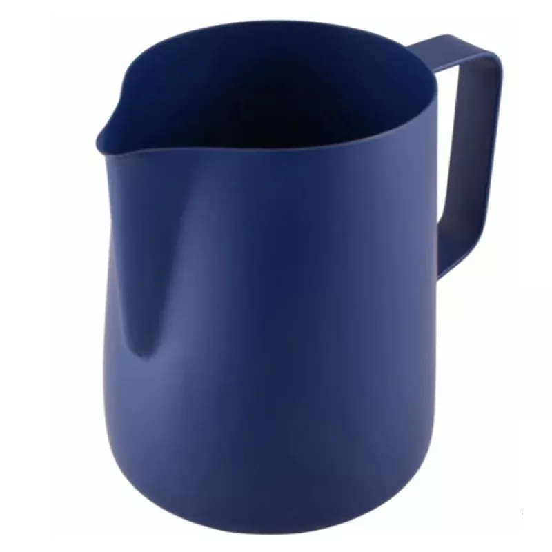 Teflon-Coated Milk Frothing Jug 600ml/20oz - Blue