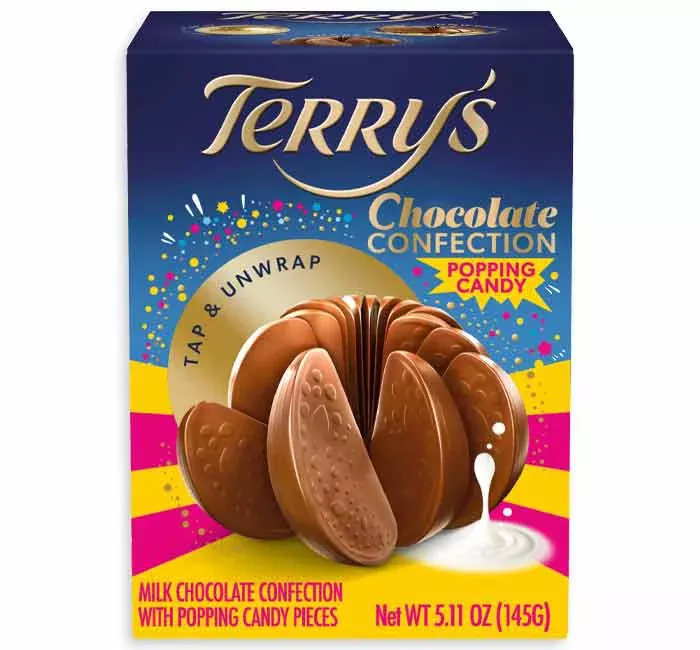 Terry's Simply Chocolate Ball Milk w/ Popping Candy - 5.11oz