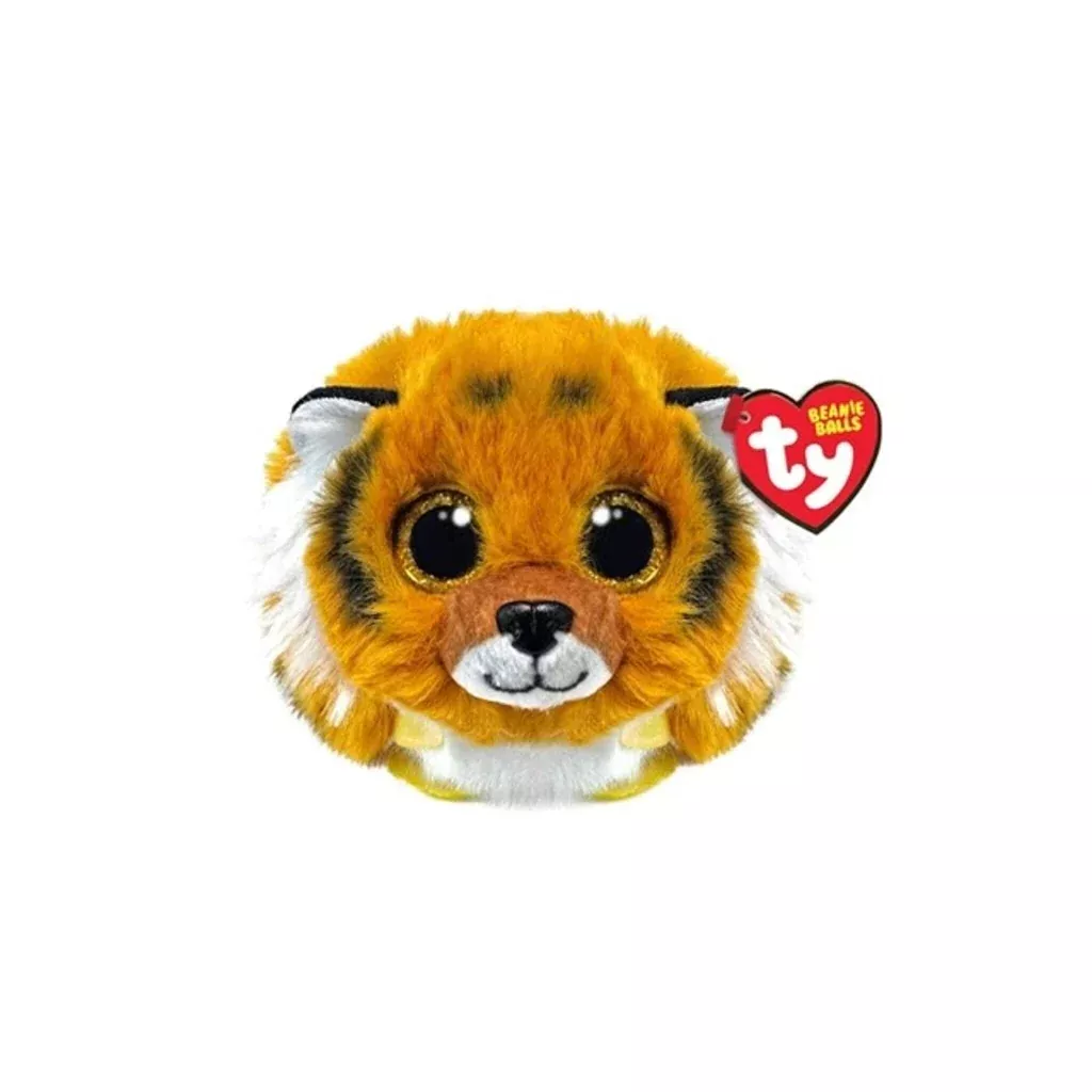 Ty Plush Beanie Balls: Clawsby the Tiger (SNG6) (DISC)