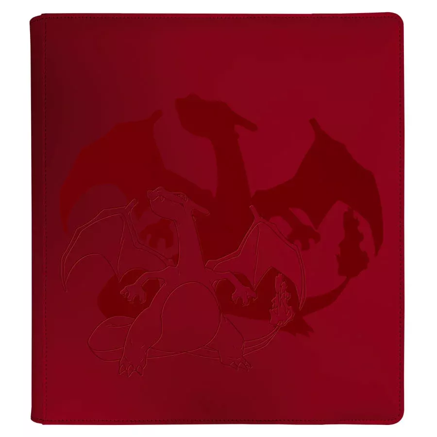 Ultra Pro Zippered PRO Binder 9 Pocket Pokemon Elite Series Charizard