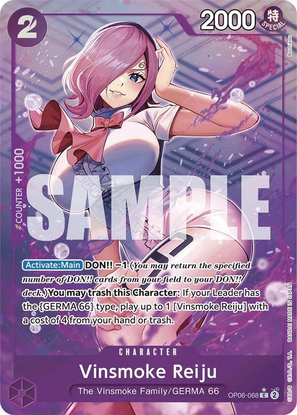 Vinsmoke Reiju (OP06-068) (Full Art) - Premium Booster -The Best- OP06-068