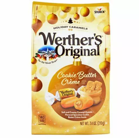 Werther's Original Cookie Butter Creme - 7.4oz Stand-up Bag (SNG8)