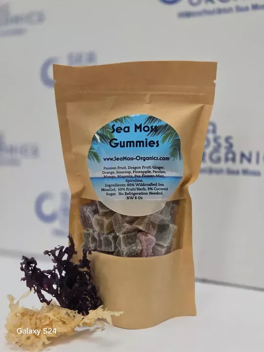 Wild Crafted Sea Moss Gummies 8 oz