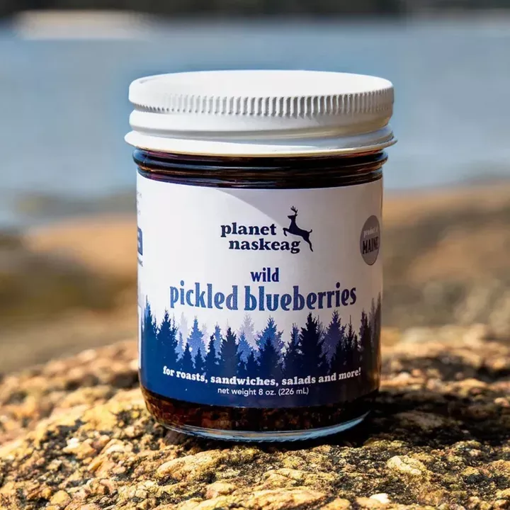 Wild Pickled Blueberries