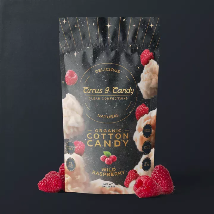 Wild Raspberry - Organic Cotton Candy