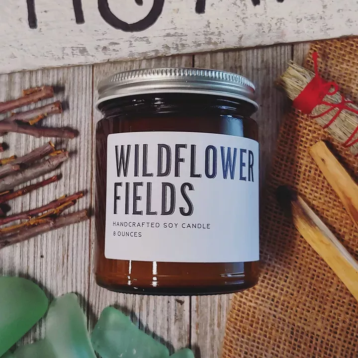 Wildflower Fields Vegan Soy Candle