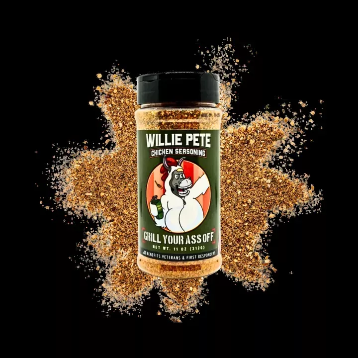 Willie Pete Chicken Seasoning - Poultry, Garlic, Pepper
