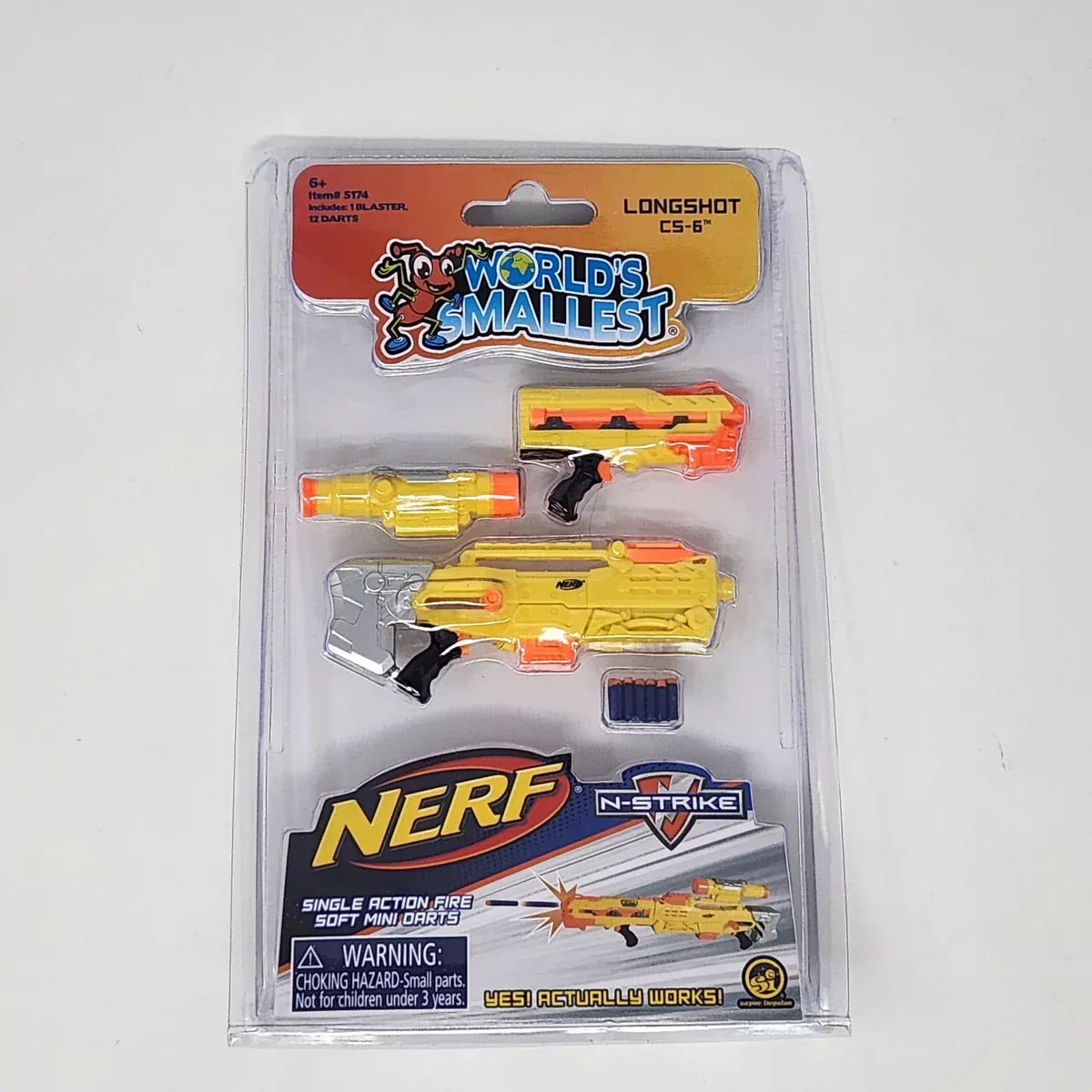 Worlds Smallest - Nerf Blasters