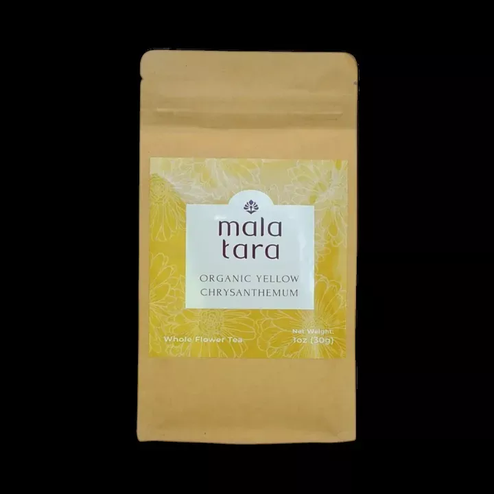 Yellow Chrysanthemum Whole Flower Tea Pouch