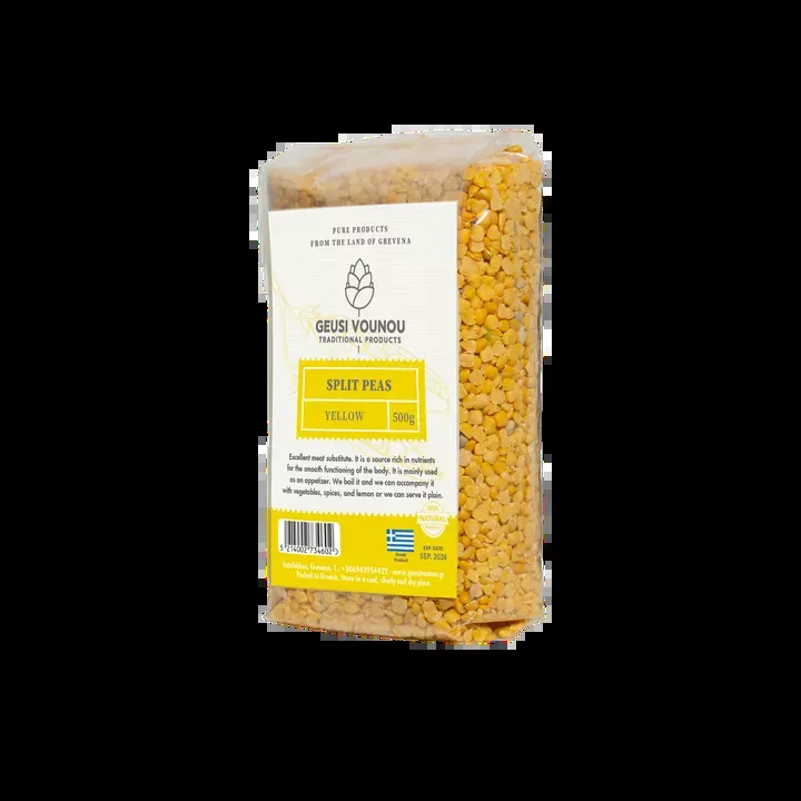 Yellow Split Peas from Greece 500g - by Geusi Vounou