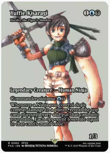 Yuffie Kisaragi - Yuriko, the Tiger's Shadow (Showcase) - Final Fantasy: Through the Ages - #0060