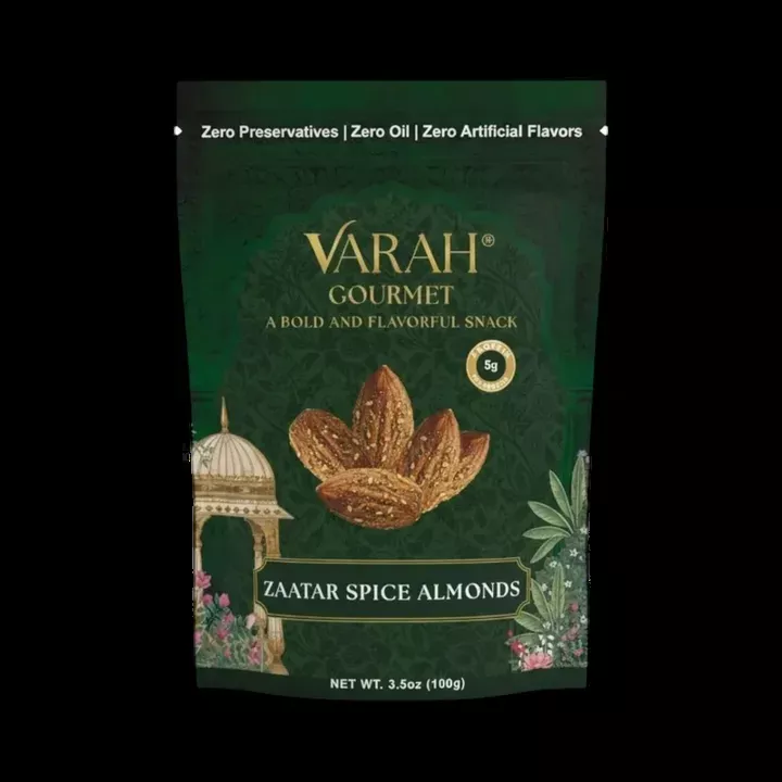Zaatar Spice Almonds — Middle Eastern–Spiced Roasted Almonds