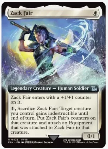 Zack Fair (Extended Art) - Final Fantasy - #0435