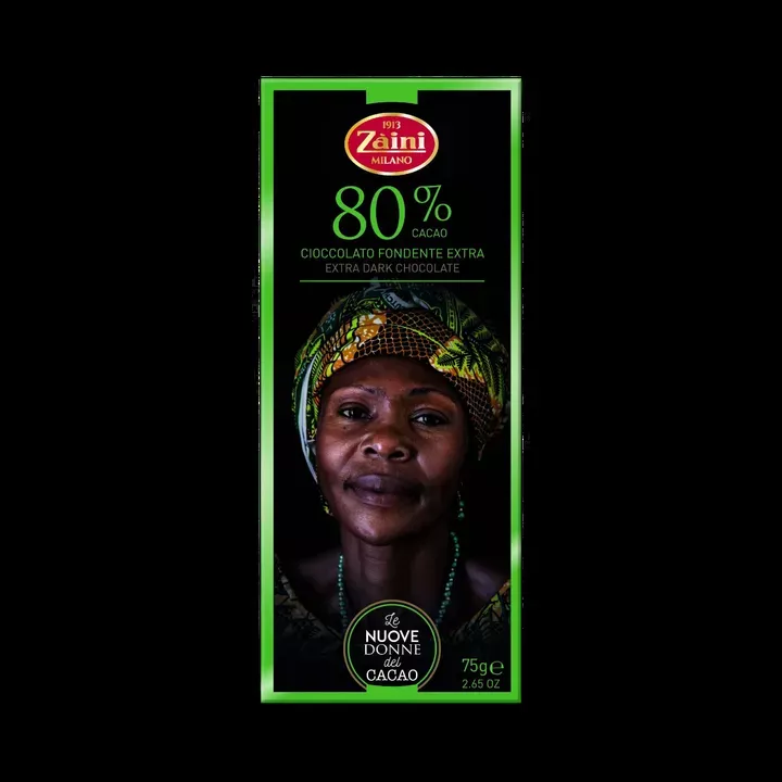 Zaini 80% Dark chocolate 75g bar