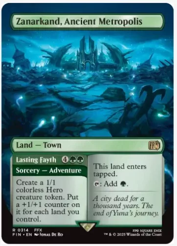 Zanarkand, Ancient Metropolis (Borderless) (Foil) - Final Fantasy - #0314