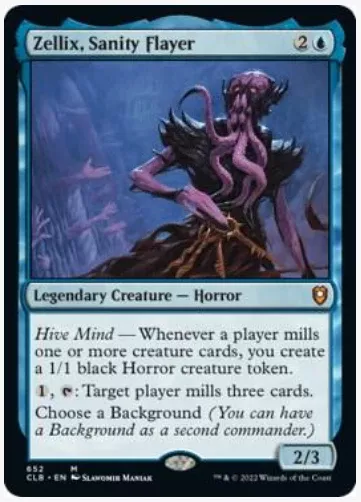 Zellix, Sanity Flayer (Foil) - Commander Legends: Battle for Baldur's Gate - #652