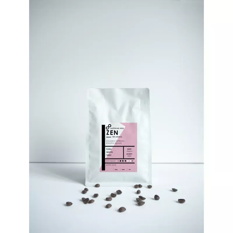 ZEN Blend | 100% Arabica Coffee Beans - Floral, Smooth, Tangy, Bright Acidity, Medium Body