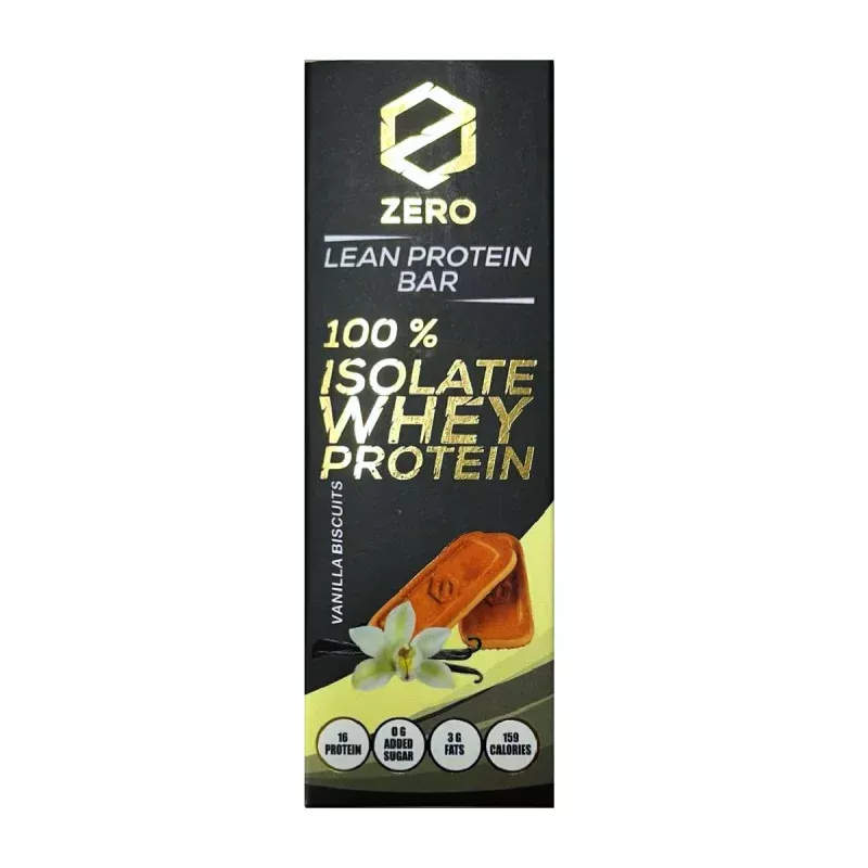 ZERO Lean Protein Bar - Vanilla Biscuits - 50g