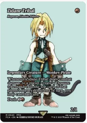 Zidane Tribal - Ragavan, Nimble Pilferer (Showcase) - Final Fantasy: Through the Ages - #0043