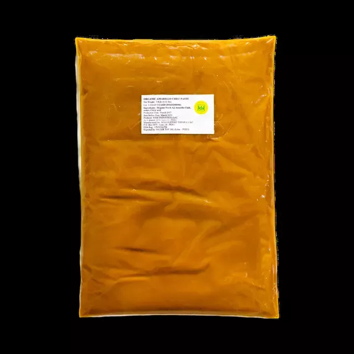 Zocalo Aji Amarillo Chili Paste Organic Food Service - 6.6lb