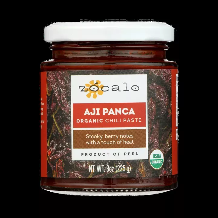 Zocalo Aji Panca Chili Paste - Organic 8oz Jar