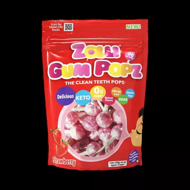 Zolli Zero Sugar Gum Popz