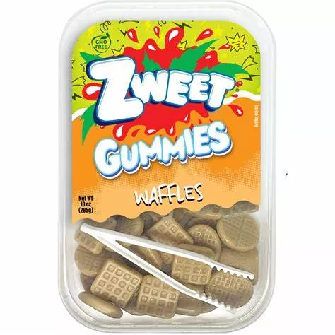 Zweet Gummy Waffles 10oz (SNG6)