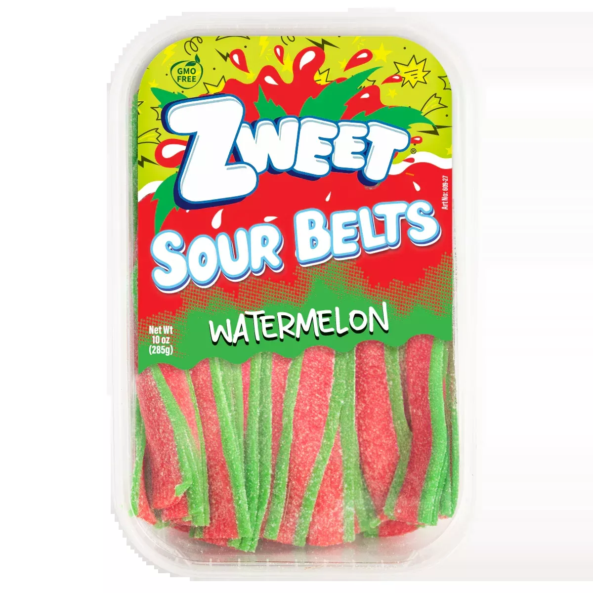 Zweet Sour Belts Melon 10oz